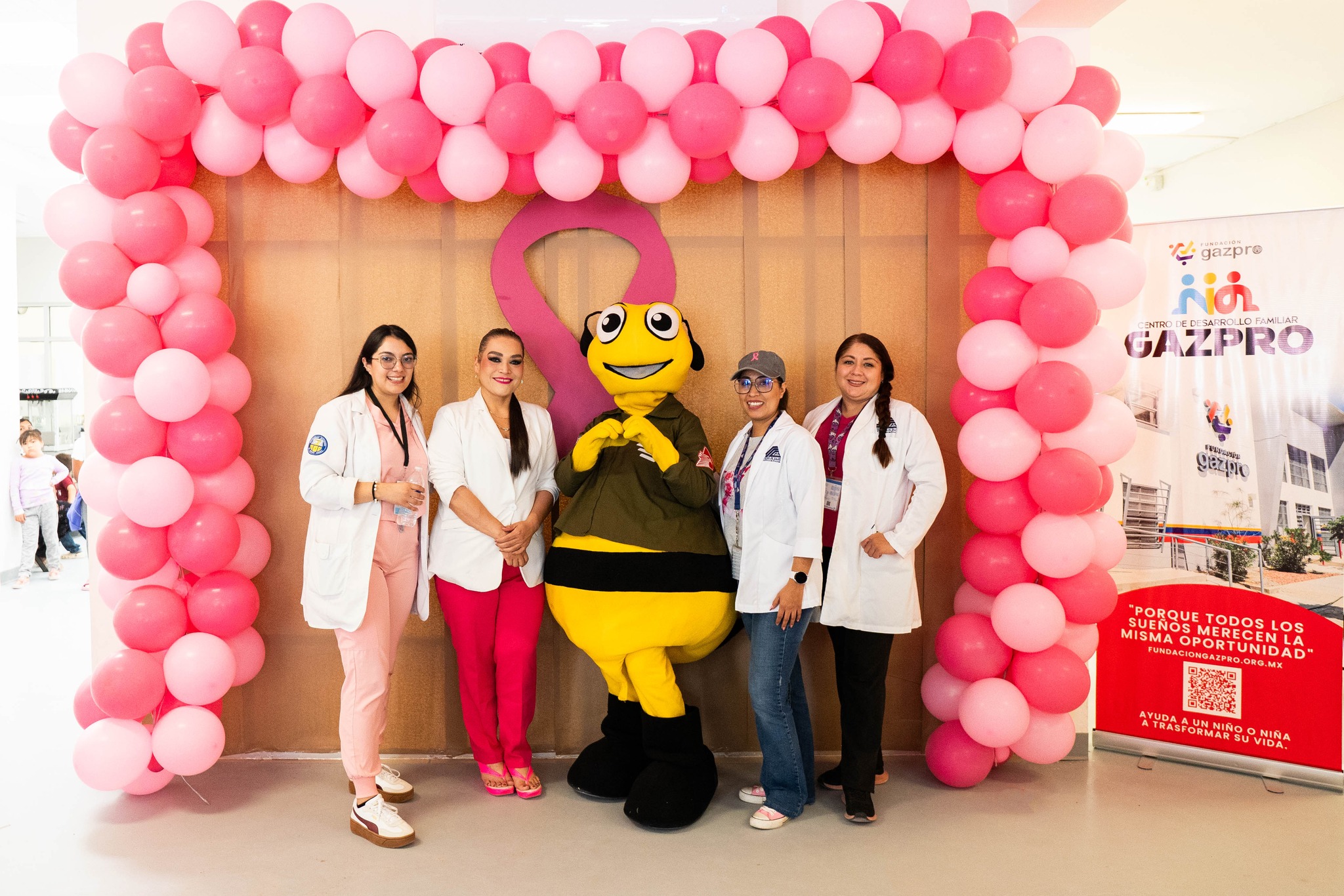 Gazpro respalda jornada de prevención del cáncer de mama